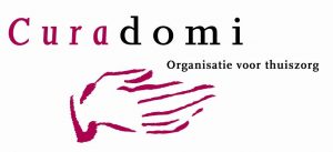 Logo van Curadomi, organisatie voor thuiszorg (Kapelle)